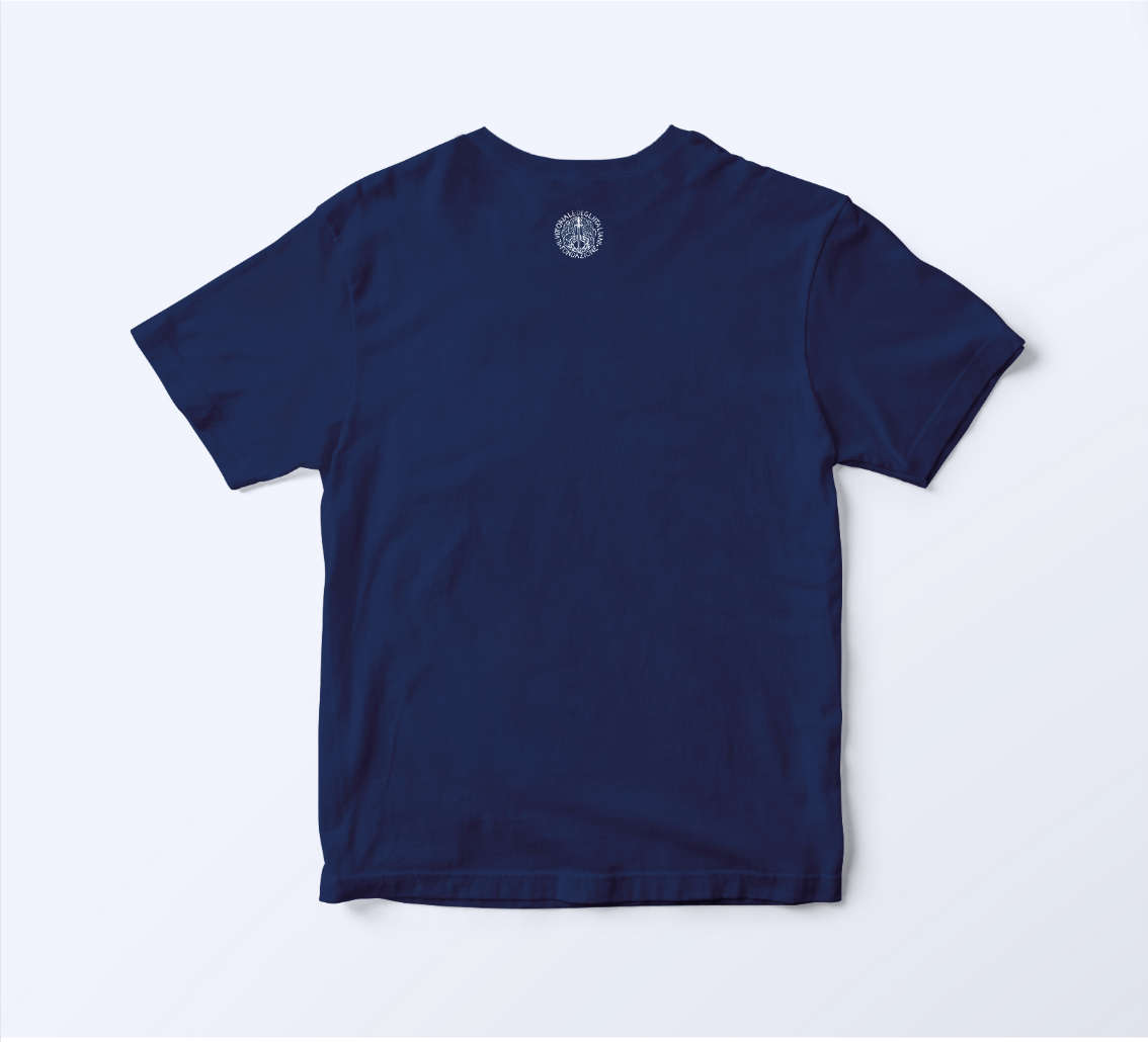 Maglietta Blu "Disobbedisco"