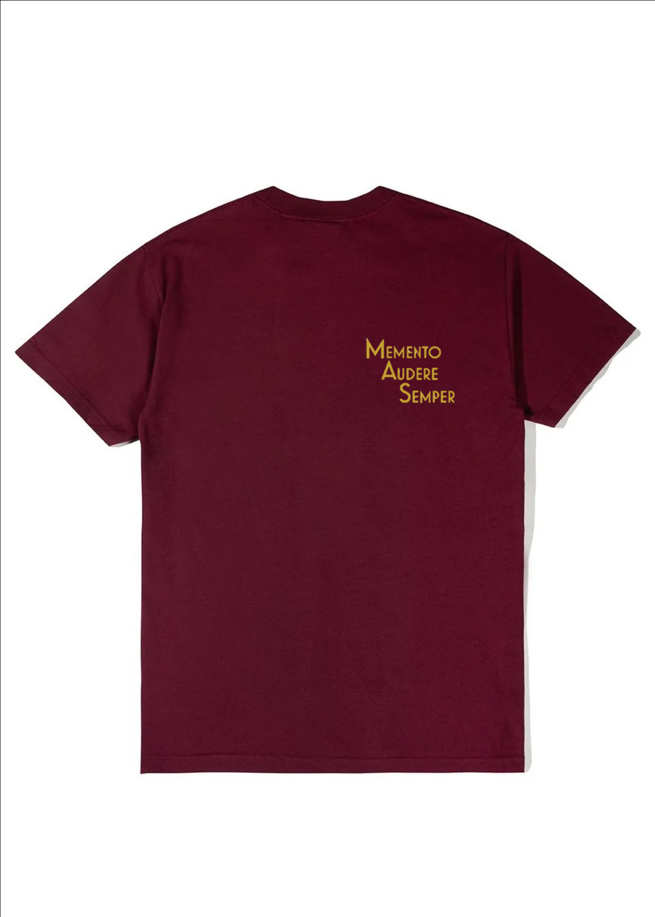 Maglietta bordeaux "MAS"