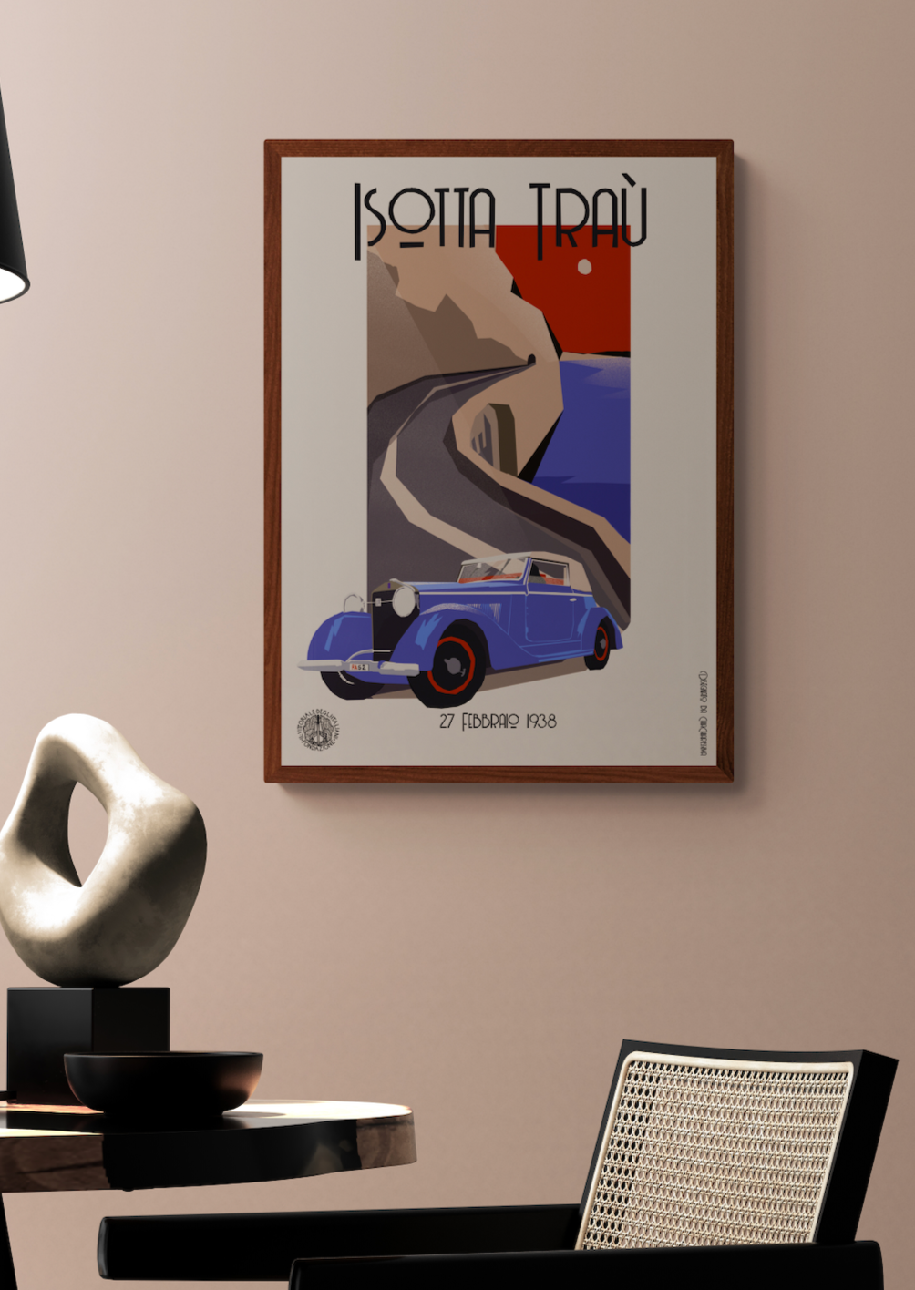 Manifesto "Isotta Traù"