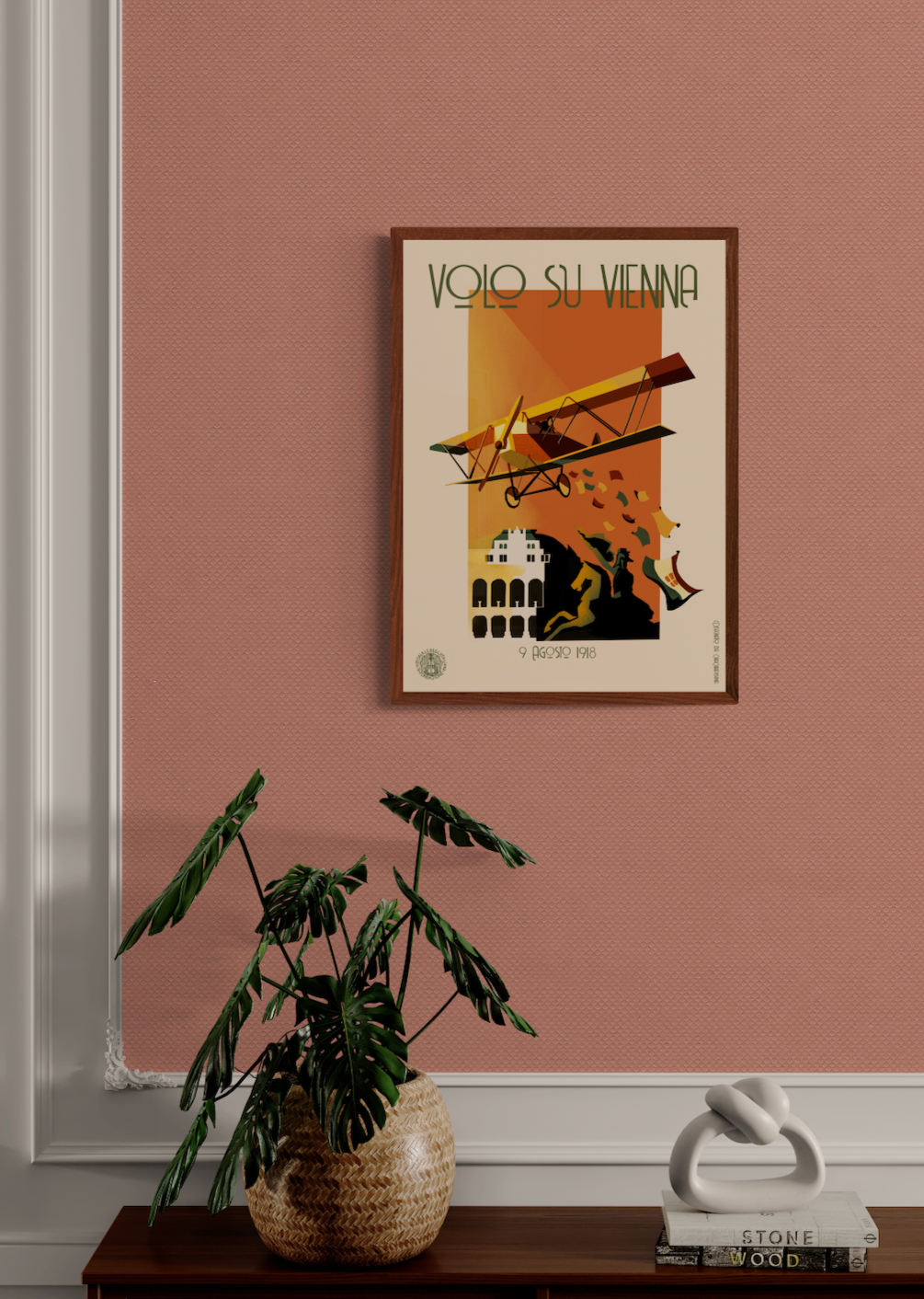 Manifesto "Volo su Vienna"