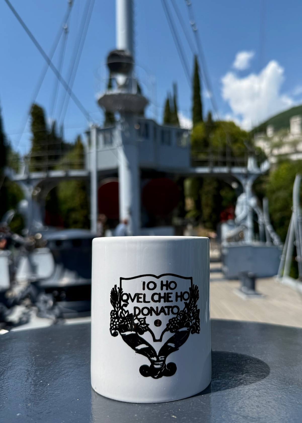 Tazza "Io ho quel che ho donato"