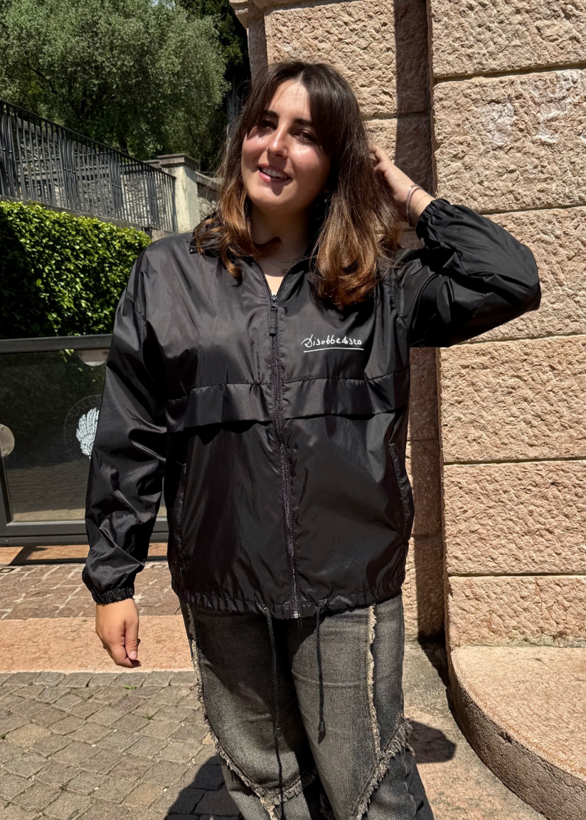 Impermeabile "Disobbedisco"