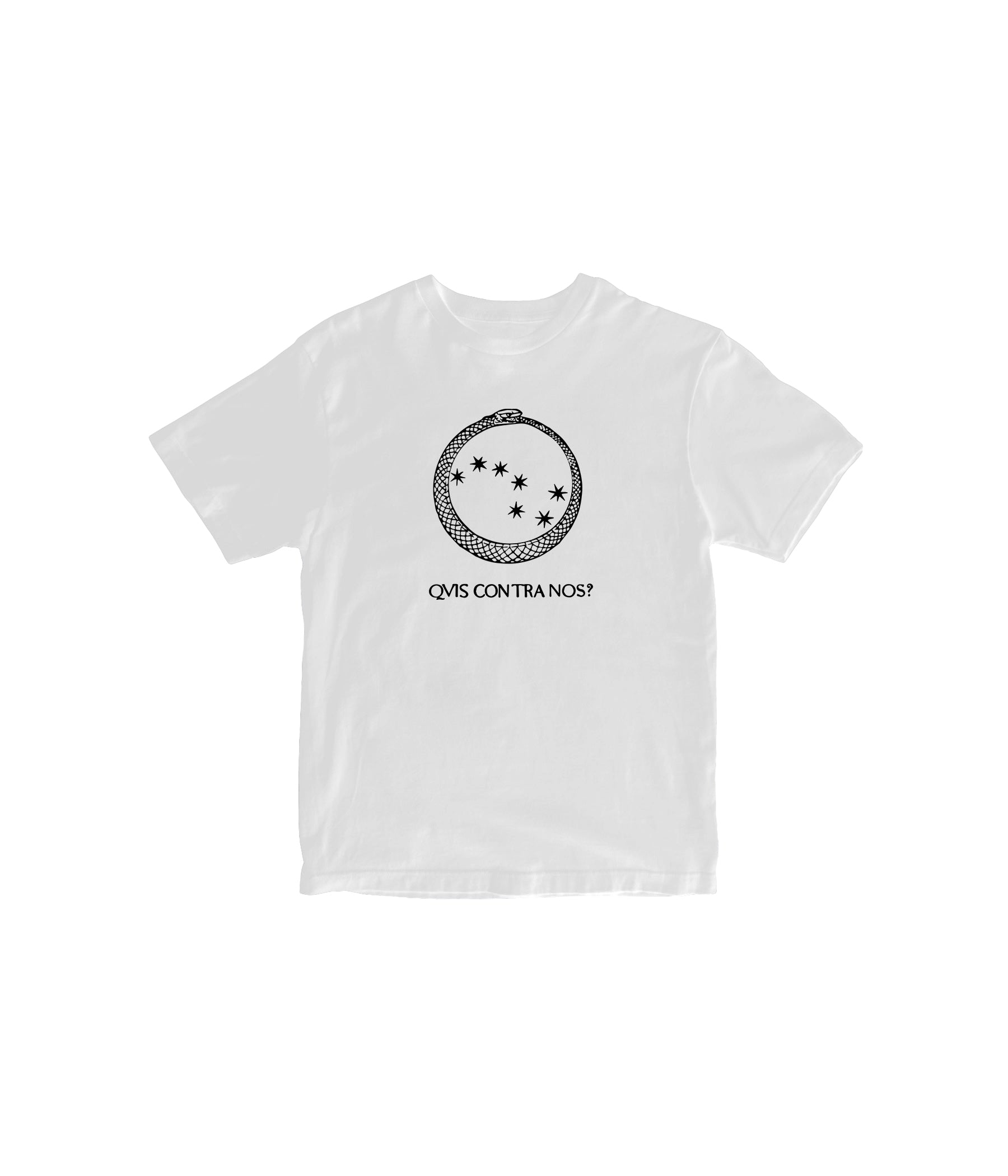 Maglietta Bianca "Quis contra Nos?"